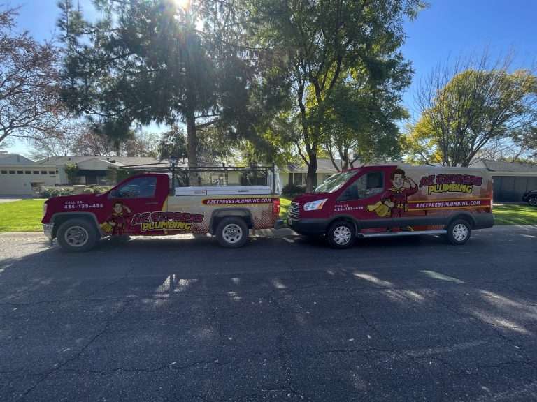 AZ Express Plumbing service van