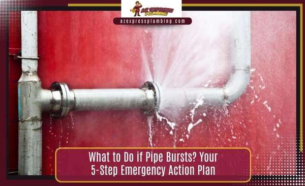 what to do if pipe bursts Az Express Plumbing what to do if pipe bursts