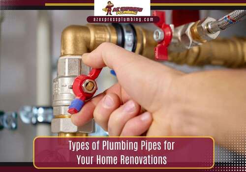 types of plumbing pipes